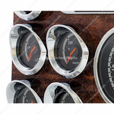 Freightliner Cascadia (2008-2017) Small Gauge Bezel with Visor