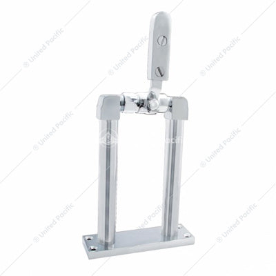 9" Chrome Air Horn Valve Lever With Stand Set