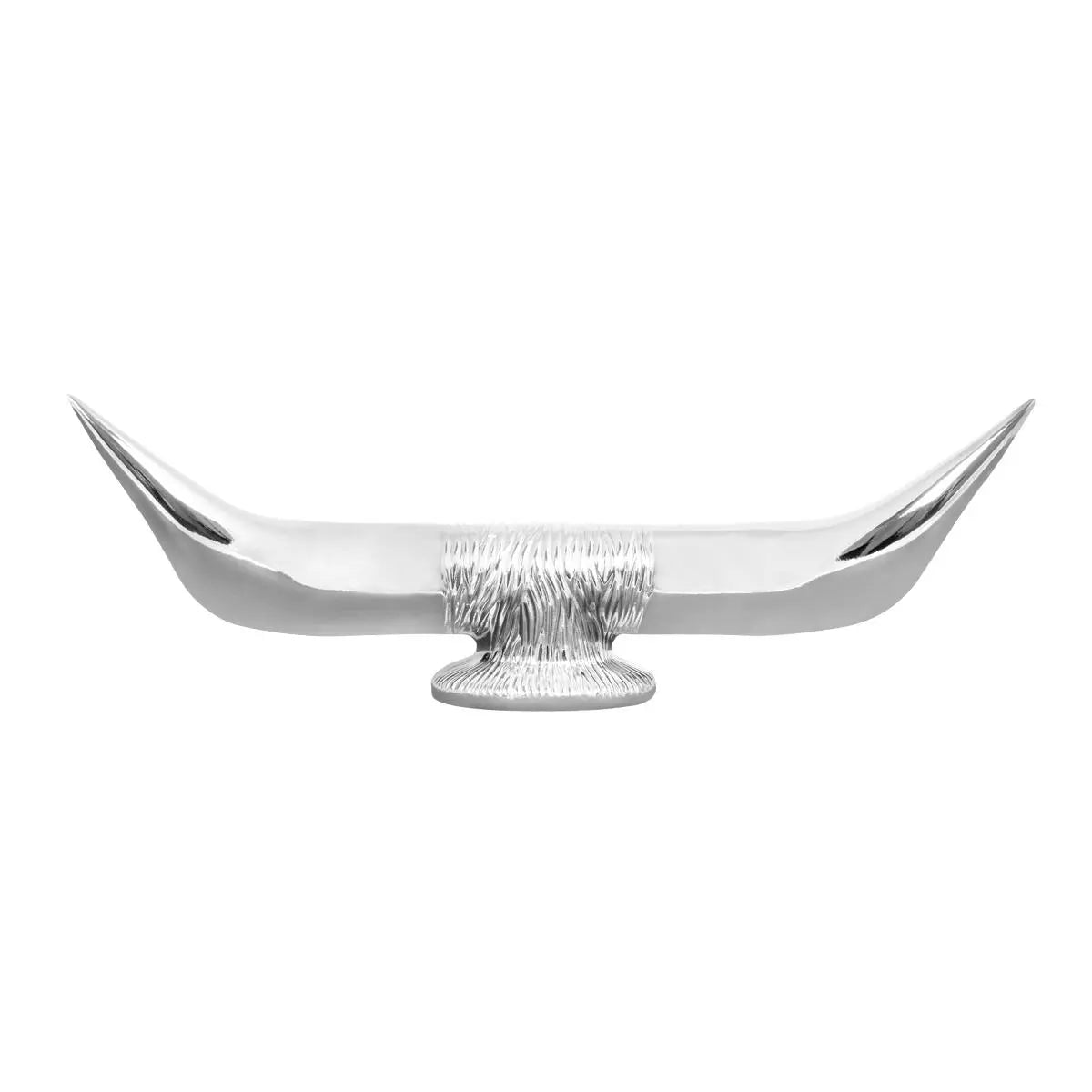 BULL HORN HOOD ORNAMENT