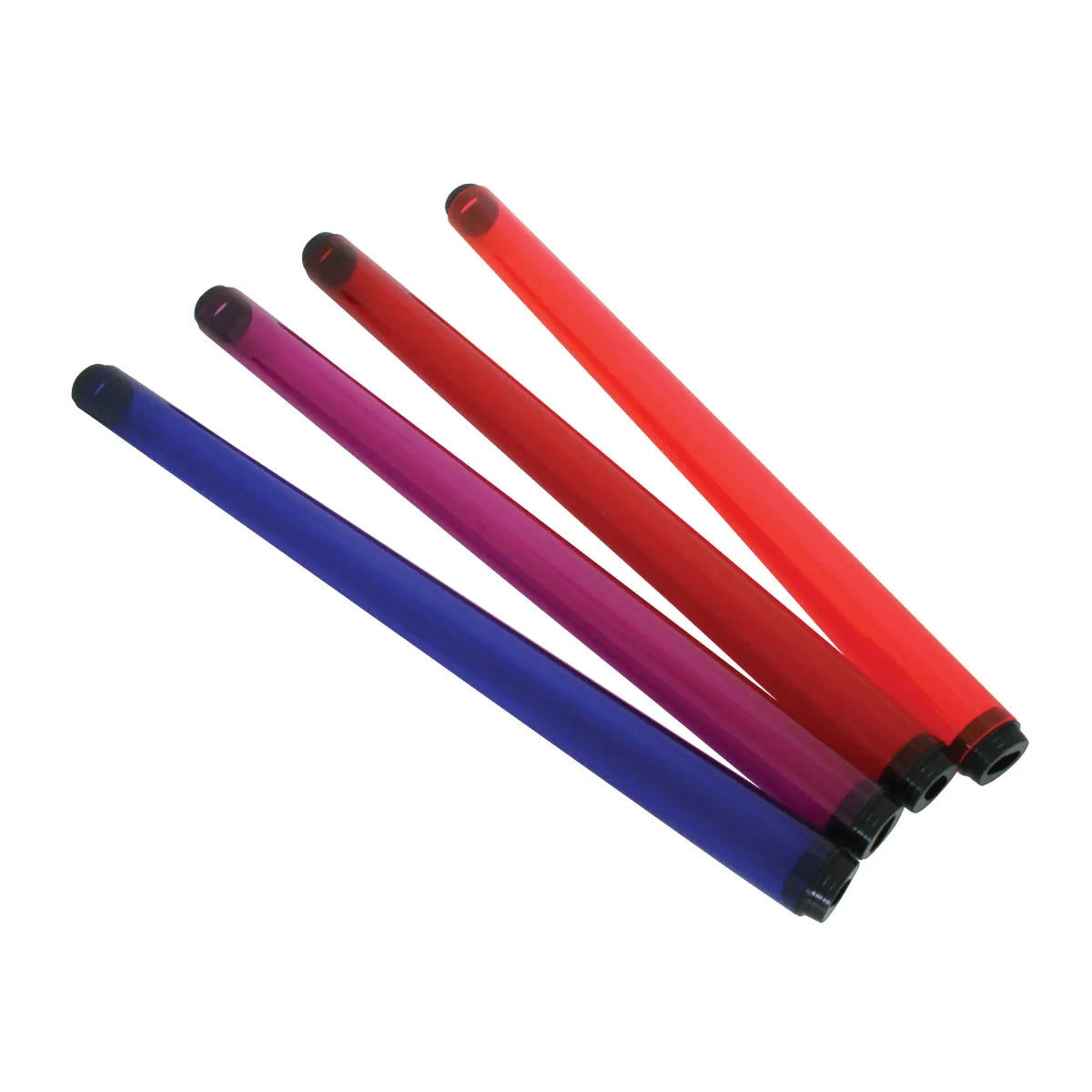 17″ Red Plastic Light Tube For Fluorescent Light For Peterbilt