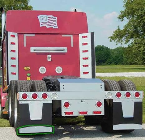 24" Flap Weights Stainless Steel With Backs And Hardware