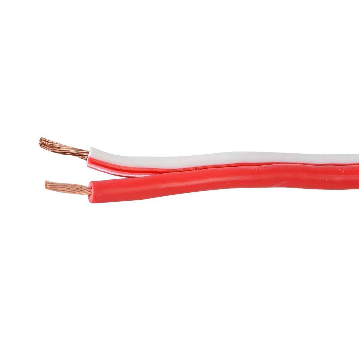 16 Gauge 2 Strand Red White 25' Roll