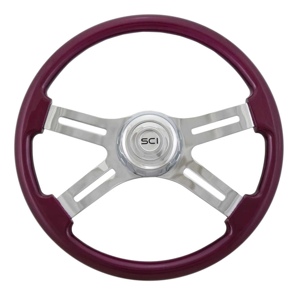 18" Classic Steering Wheel- PURPLE