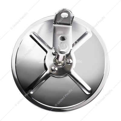 6" Stainless Steel CONVEX MIRROR - CENTERED MOUNTING STUD