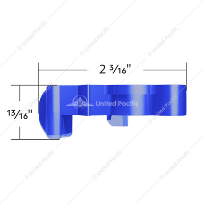 Freightliner Blue Anodized Pedal Set