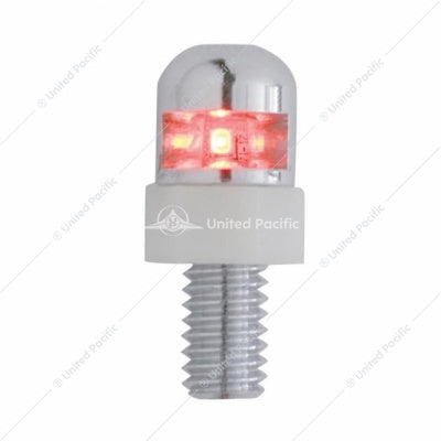 SINGLE LED LICENSE PLATE FASTENERS - RED LED