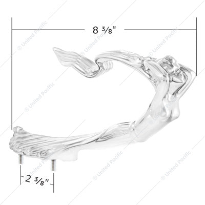 Die-Cast Flying Goddess Hood Ornament