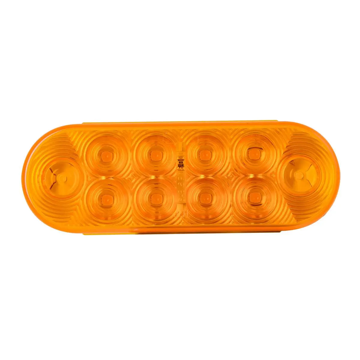OVAL HIGHWAY 10 LED LIGHT AMBER/AMBER