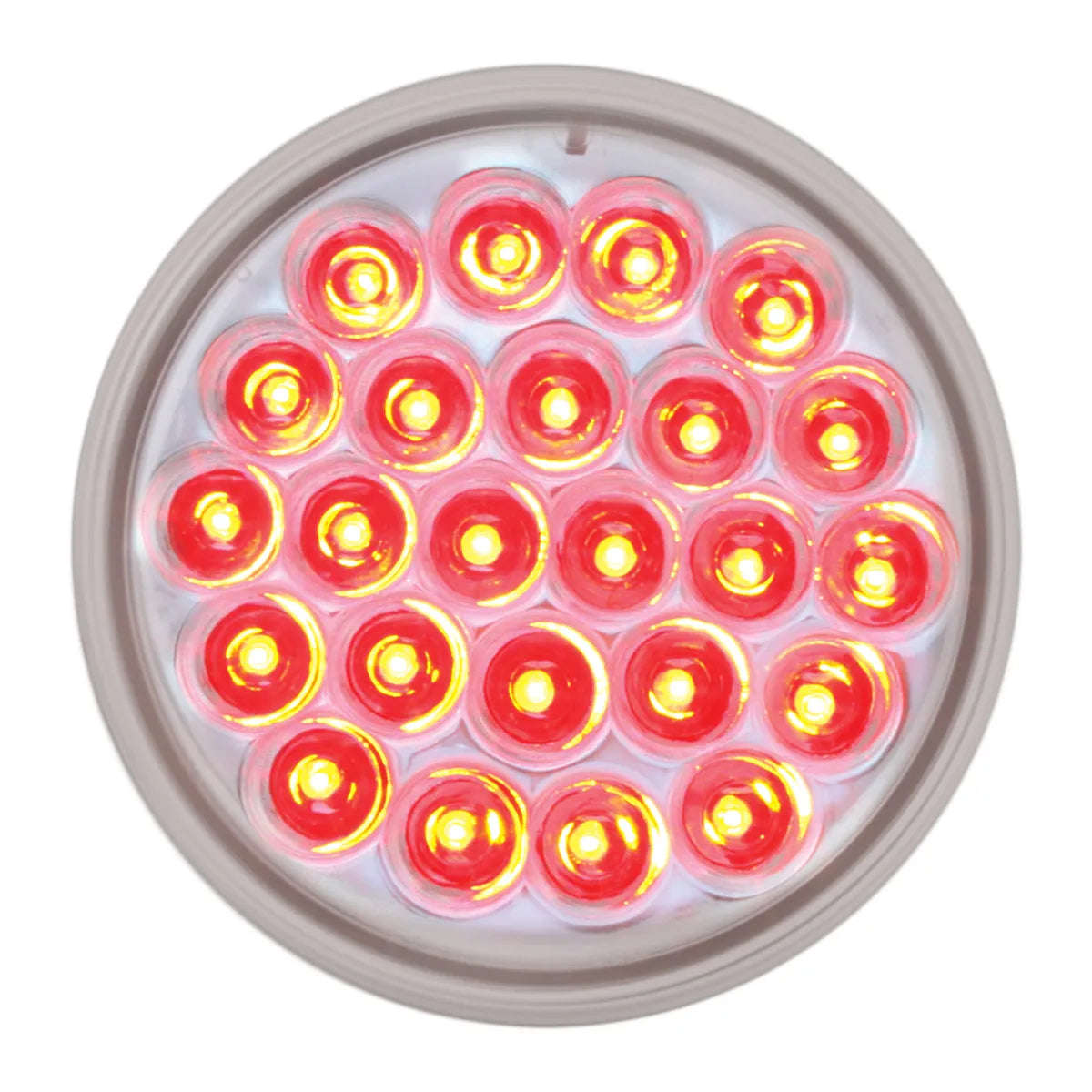 4″ Round Continuous Pearl LED Strobe Light