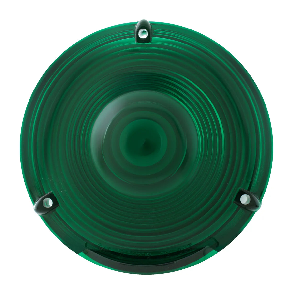 4″ Green Plastic Lens