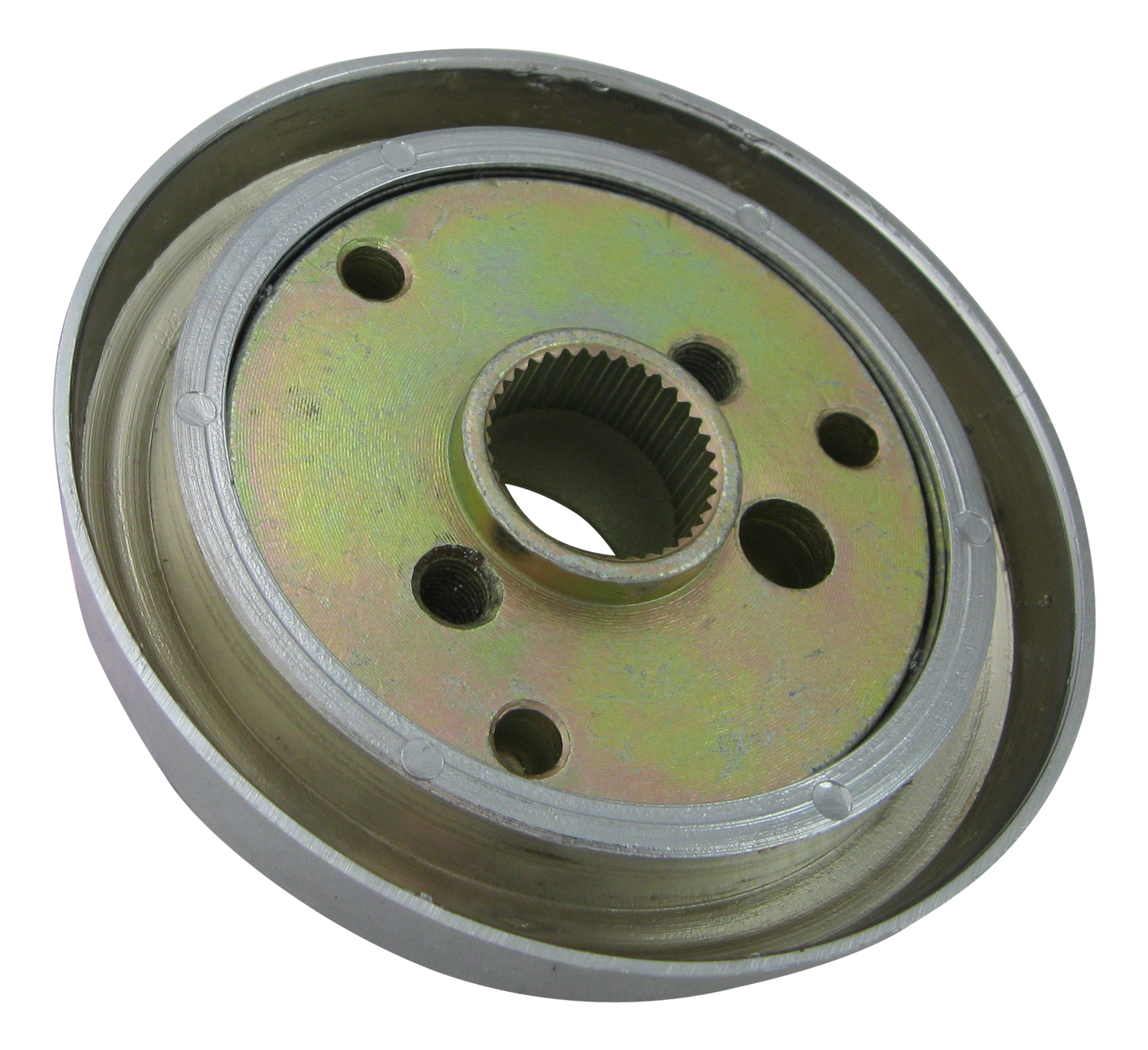 Chrome 3 Hole Hub Kit