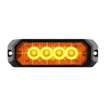 4″ Medium Rectangular High Power 4 LED Strobe Light