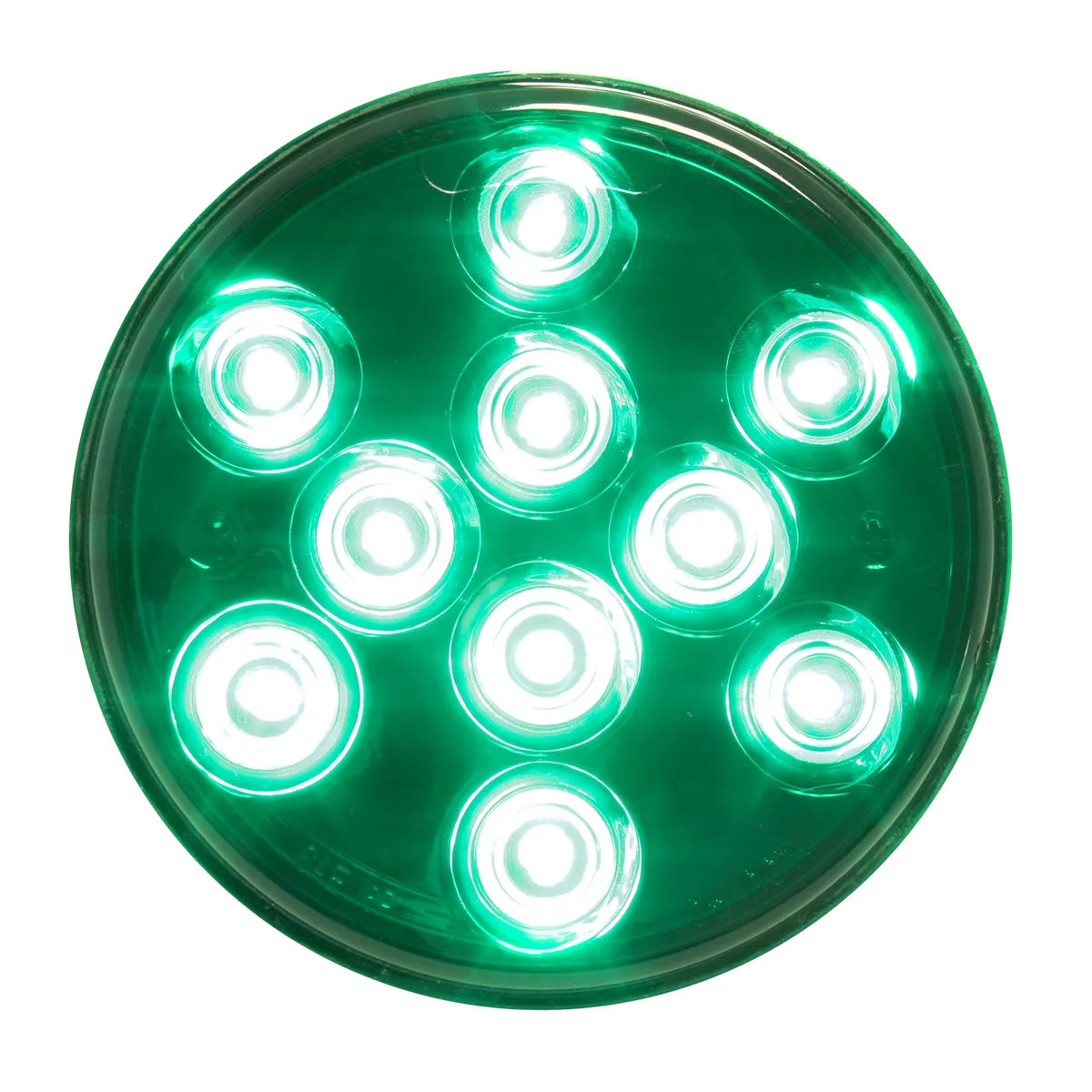 4″ Mega 10 Plus 10 LED Light Green