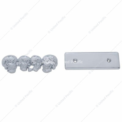 Skull Accent Flat Mount