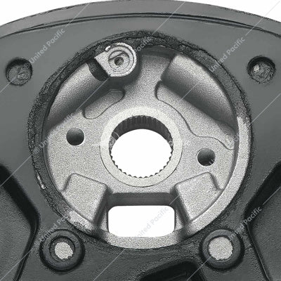 18" YourGrip Leather & Wood Cadmium Orange Candy Color Steering Wheel