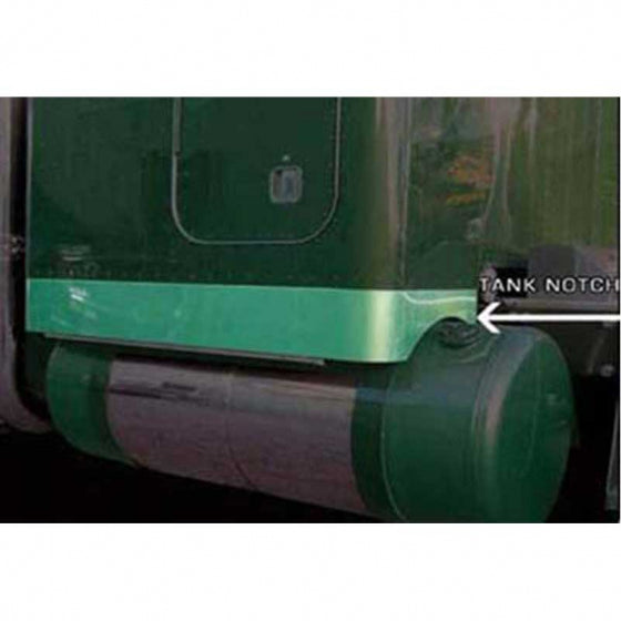 Peterbilt 359 1967 - 1987 Blank Sleeper Panels with Tank Notch 3" x 36"