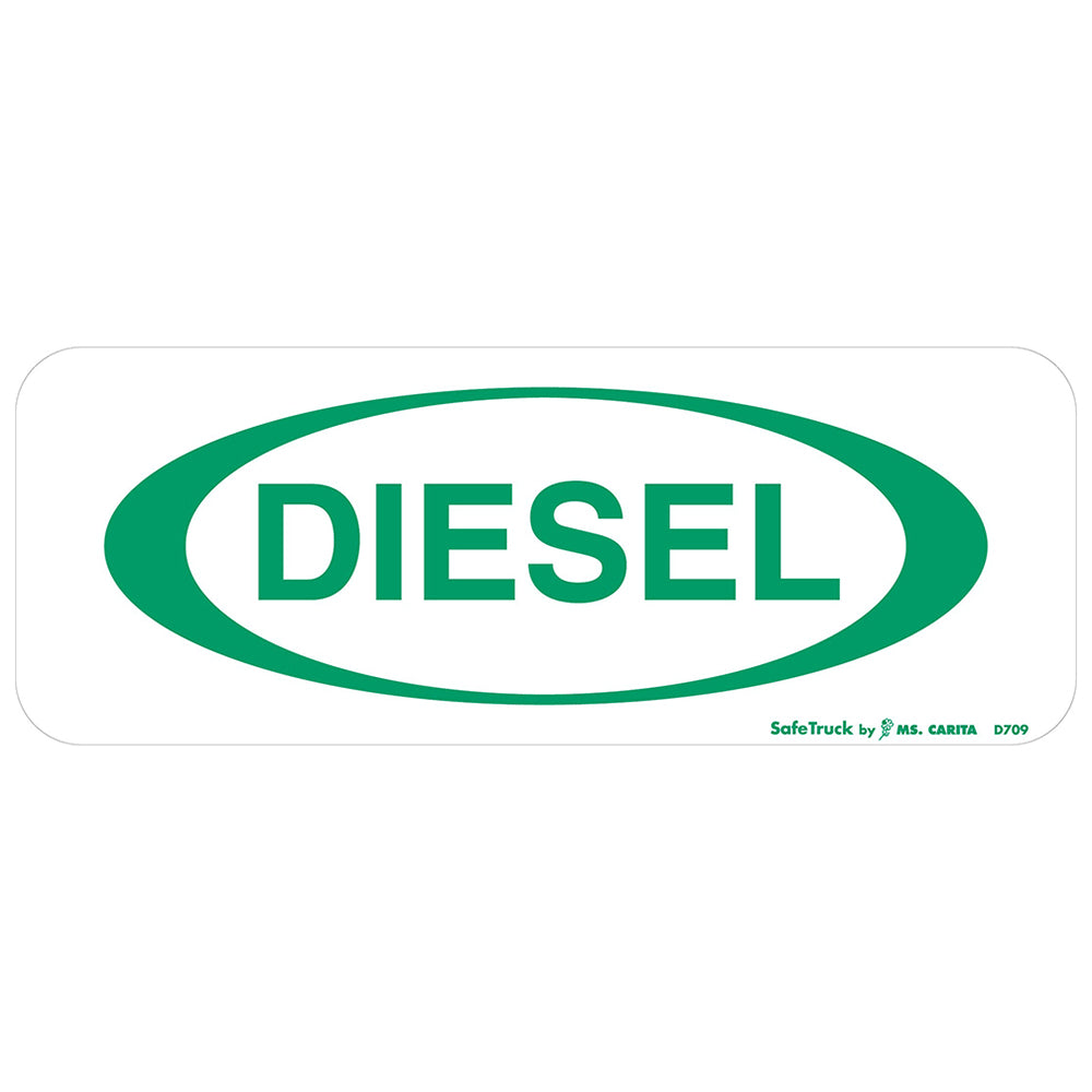 Diesel Oval Decal