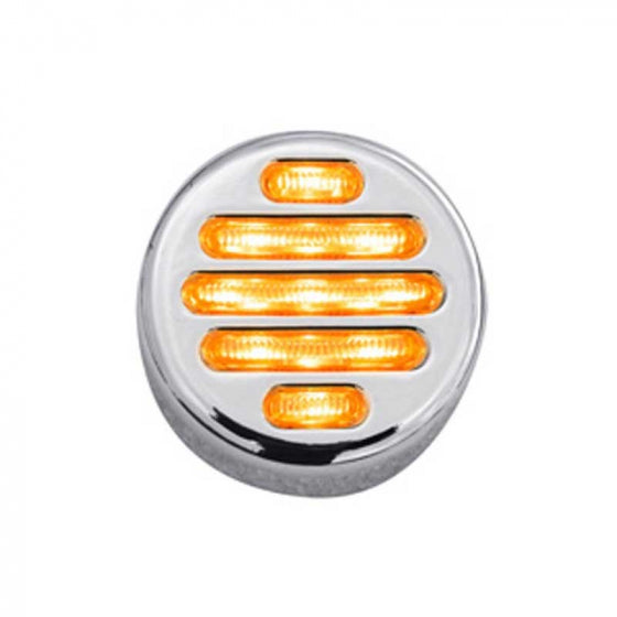 2" Round Flatline Marker LED Light - 9 Diodes