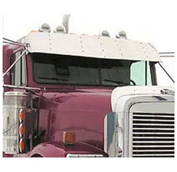 FTL. 15″ OEM Fiberglass Flat Top Sun Visor (1991+) – Cab Mounted Mirrors | Blank