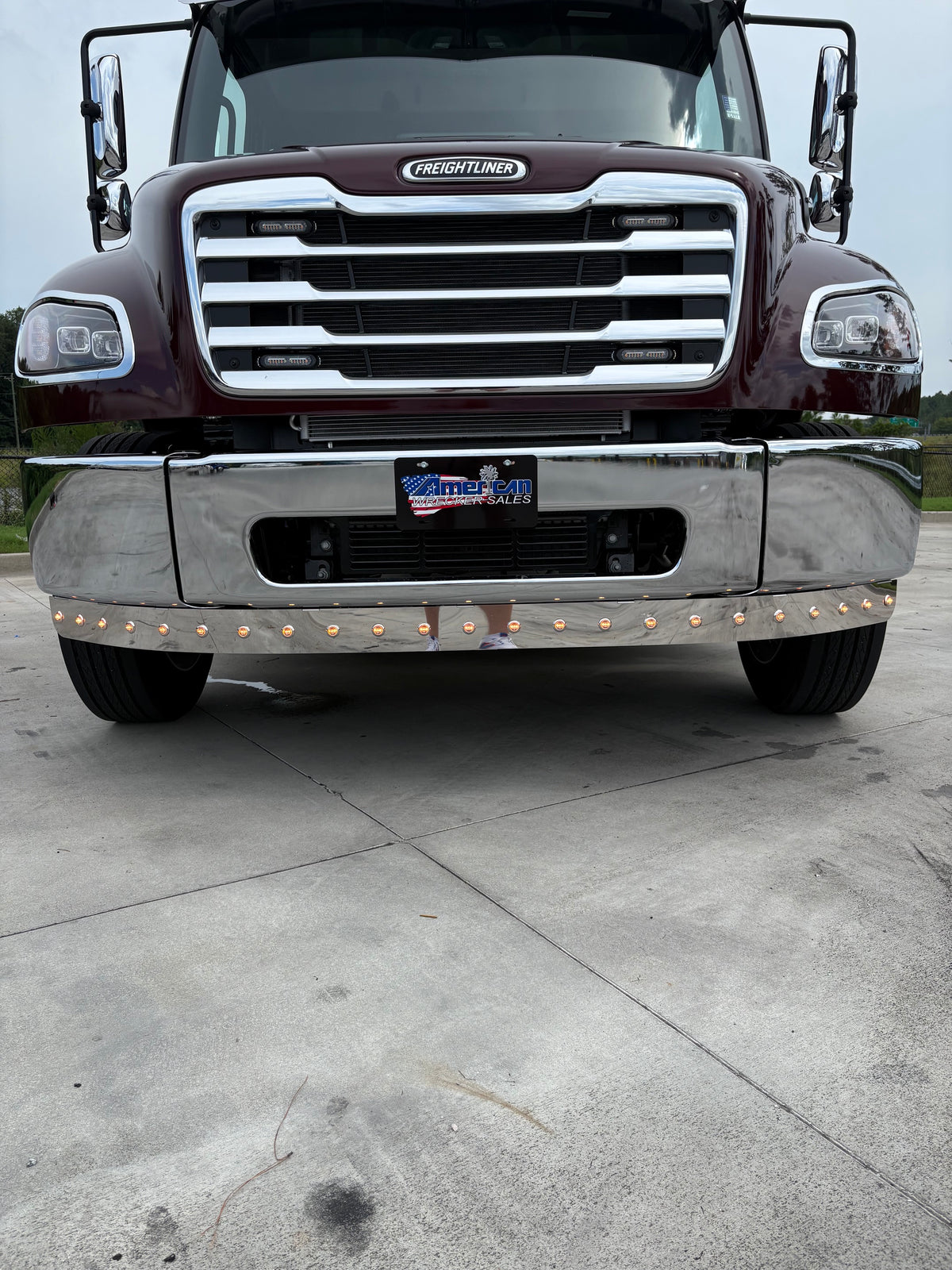 Freightliner M2 Bumper Bar Bundle Amber