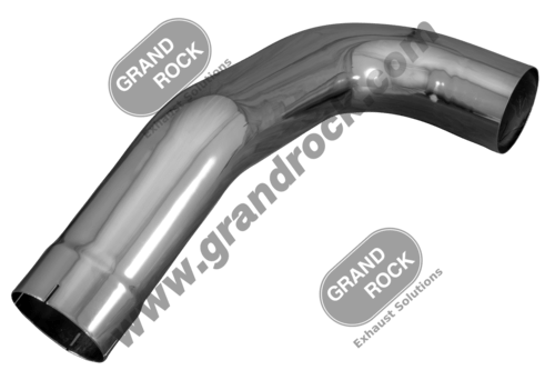 5"2-Bend ID/OD Pipe Left Chrome