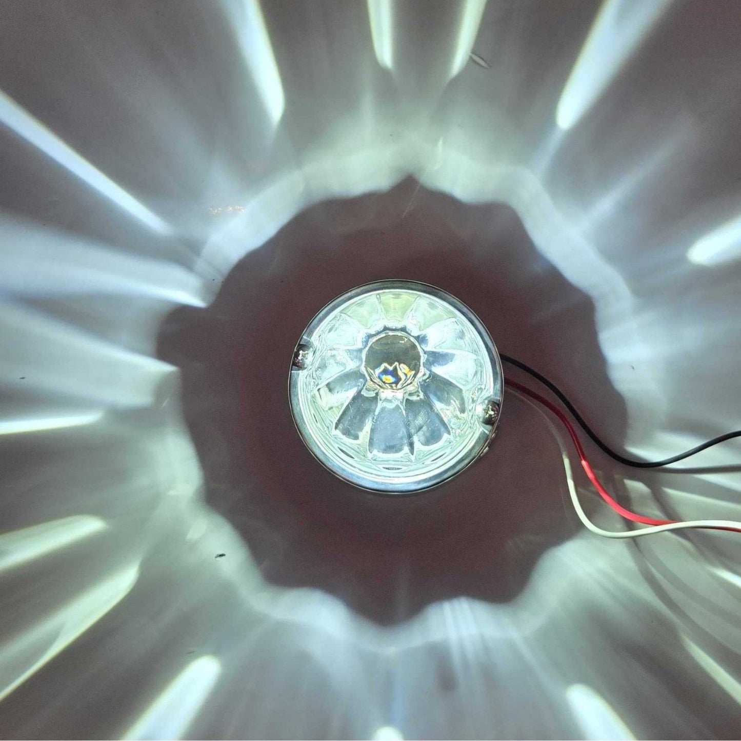 White 1157 Bulb (15 diodes) for Glass Lens Light