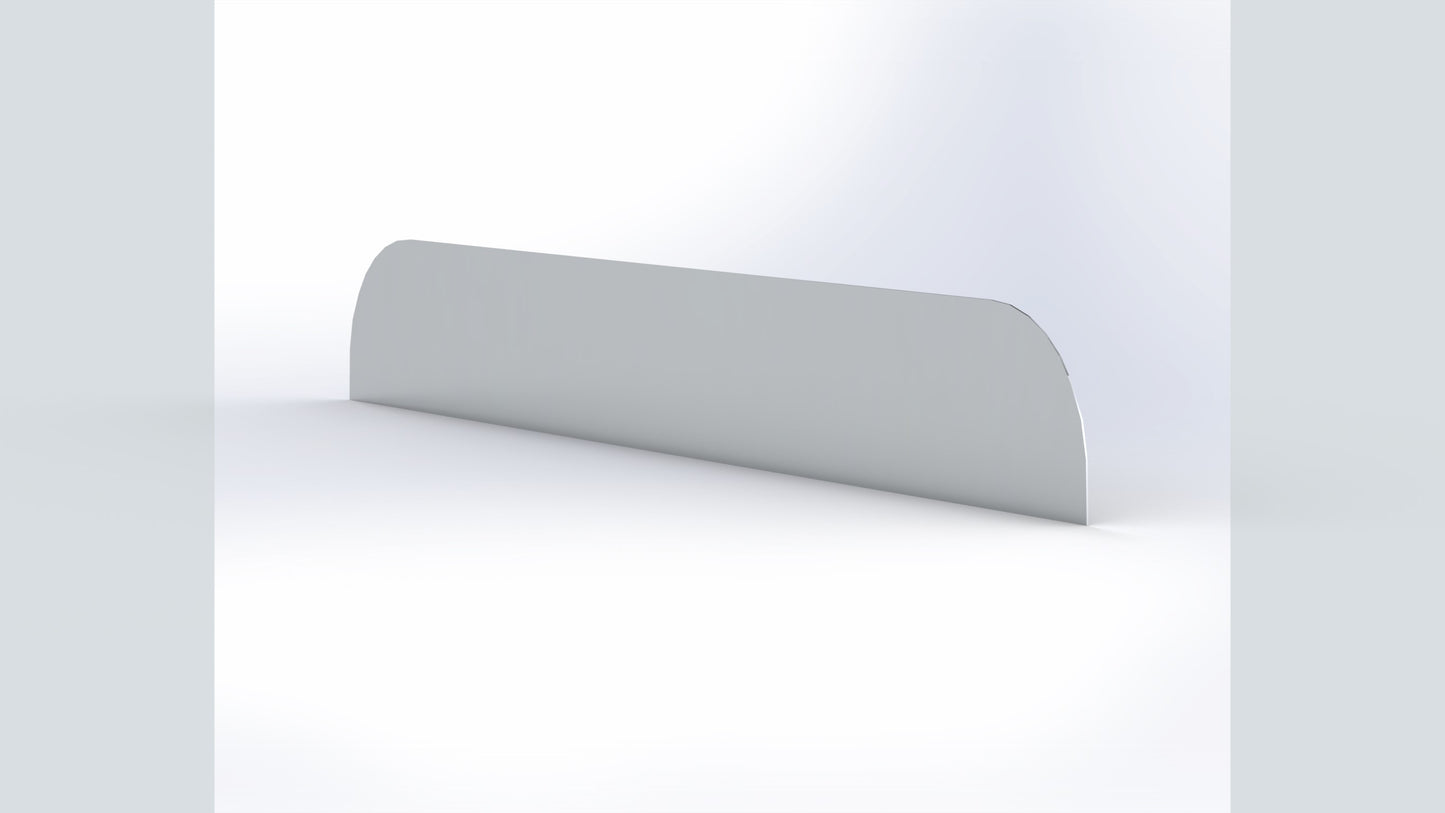 5" Window Chops Wester Star 49X 2021 & Up Back Window Chop Top