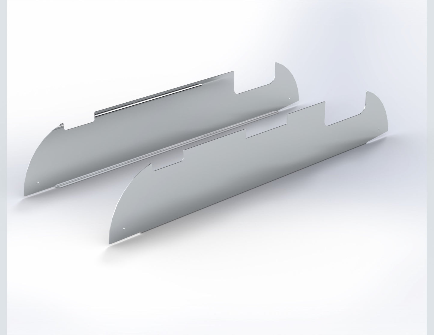 5" Window Chops Mack Pinnacle CH 2006 & Up Chop Top