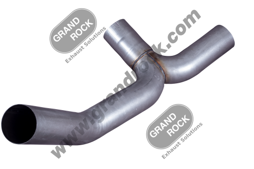 Peterbilt 379 Y 5" 3 Bend OD/OD/ID Aluminized