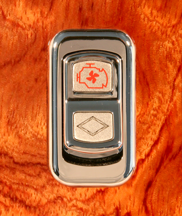 Peterbilt 06+ Rocker Switch Cover LED Engine Fan