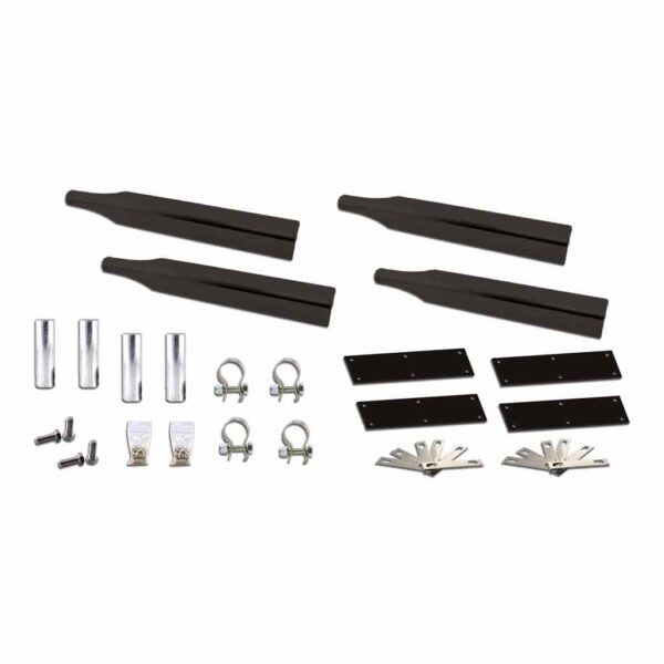 TFEN-SKITP Painted Single Axle Fender Mounting Kit -Triangle Mounts