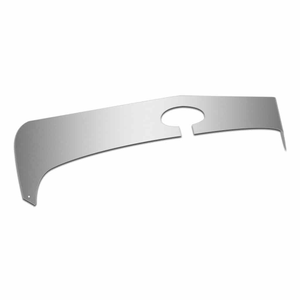 Peterbilt 387 Bug Deflect Stainless Steel