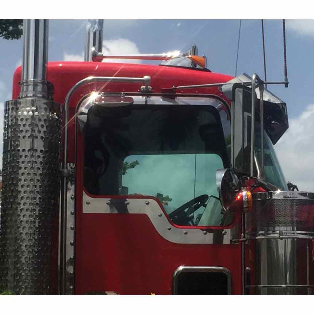 Kenworth W900/T660 Door Window Shades