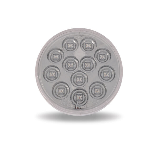 4" Round Mirror Back Up LED Light - 12 Diodes