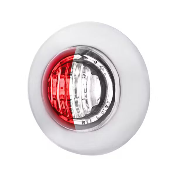 MINI DUAL COLOR RED/WHT CLEAR 3 WIRE