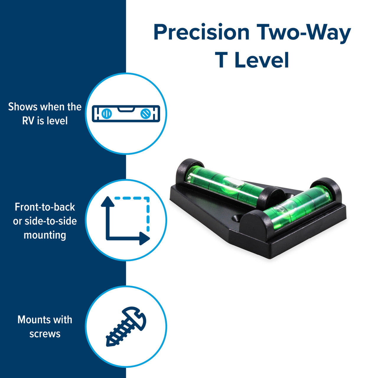 Precision 2 Way "T" Level
