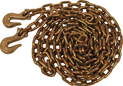 Chain 3/8" X 20' With Clevis Grab Hook Ends 70
