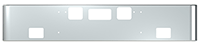 22" Freightliner Coronado Bumper 2010 And Newer 9 Combo Lights License Plate Holes*