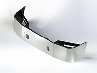 18" Freightliner Columbia Bumper (1999 -2007) Century (2005-2007) Tow Holes