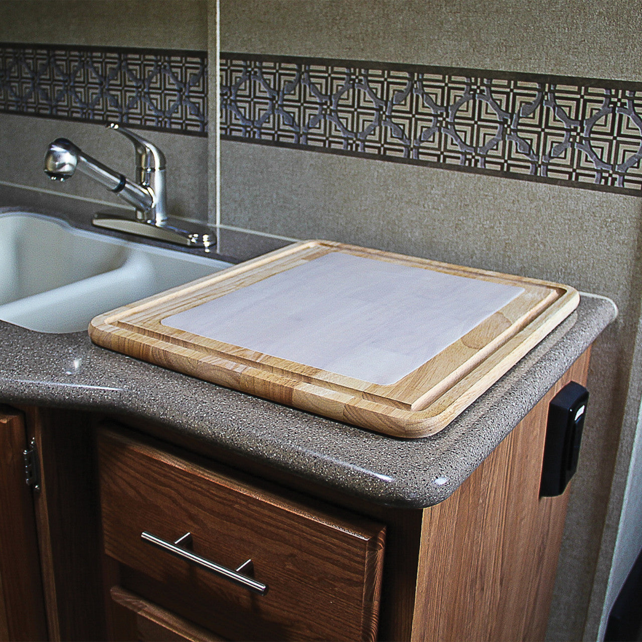 Stove Top Cutting Board 19.5X17