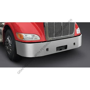 16" Peterbilt 384 Bumper Mounting Vent and Tow Holes 2008-2015