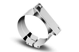 KENWORTH EXHAUST CLAMP 6" DIAMETER Flat Mount