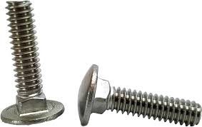 1/4-20 X .75" Carriage Bolt / Flat / Nylock 5 Pack