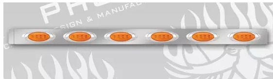 Kenworth W9L 95-10 Aero 6 P1 LED Stainless Steel