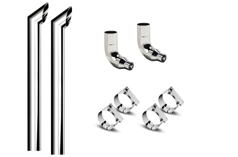 7" X 96" Desperado Tip Freightliner Exhaust Kit