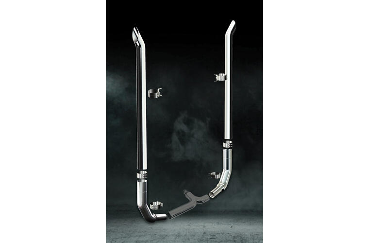8" x 96" Exhaust kit for Kenworth W900L