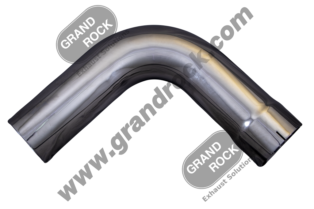 Elbow 5" 90 Degree 18" X 18" ID/OD Chrome