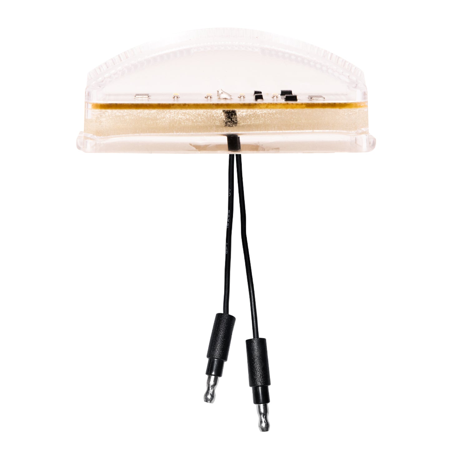 2-1/2" X 1" License Light with.180 Male Bullet