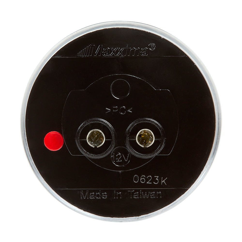 2" Round Clearance Marker 6 LED Amber/Clear