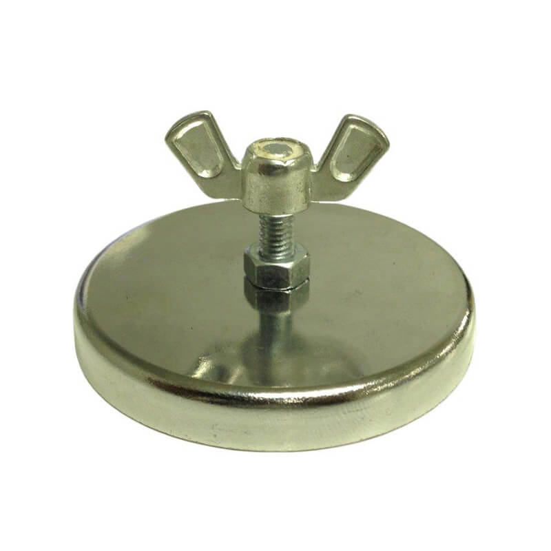 90 Lb Magnet with Steel Cup